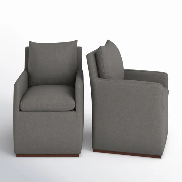 Bobbi Upholstered Armchair (Set of 2) | Wayfair North America