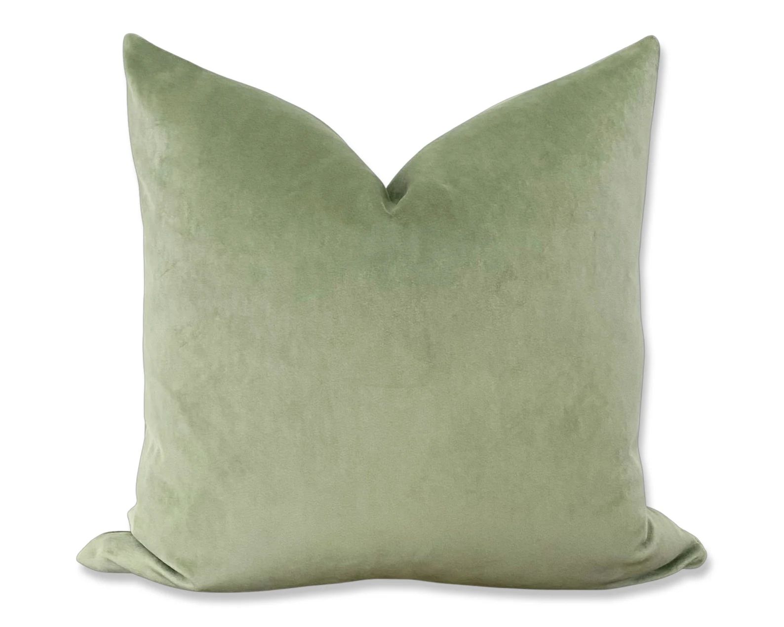 Belgium Mint Green Velvet Pillow Cover - Light Green Pillow - Velvet Pillow - Green Velvet Throw ... | Etsy (US)