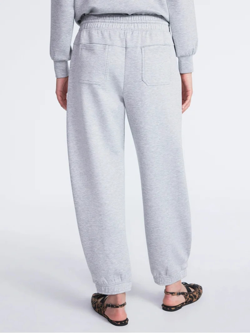 Scoop Women's and Women's Plus New Scubaknit Barrel Pants, Sizes XS-4X | Walmart (US)