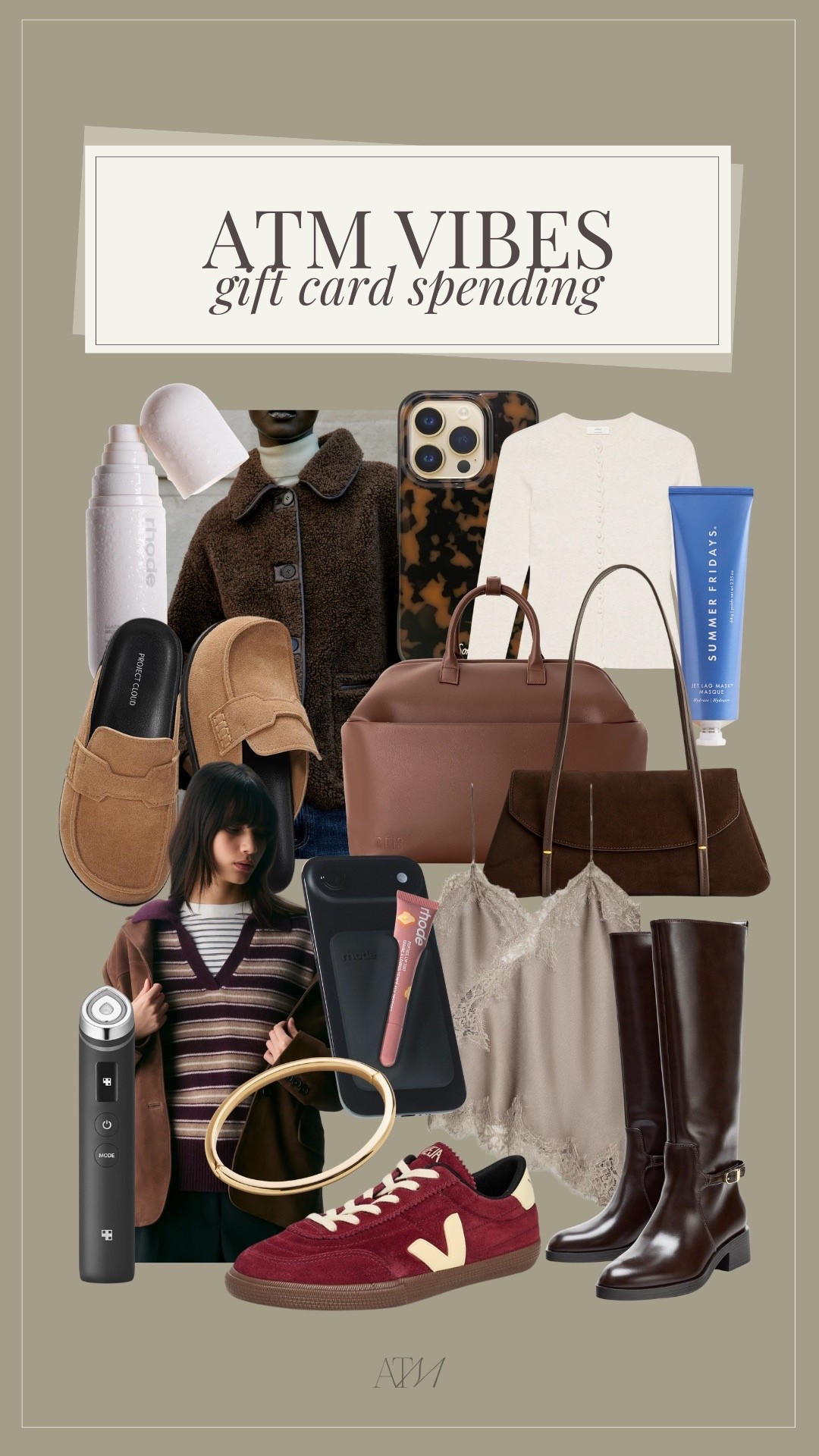 ATM Vibes - Gift Card Spending!

fashion inspo, what I’m buying, winter fashion, trending in fashion