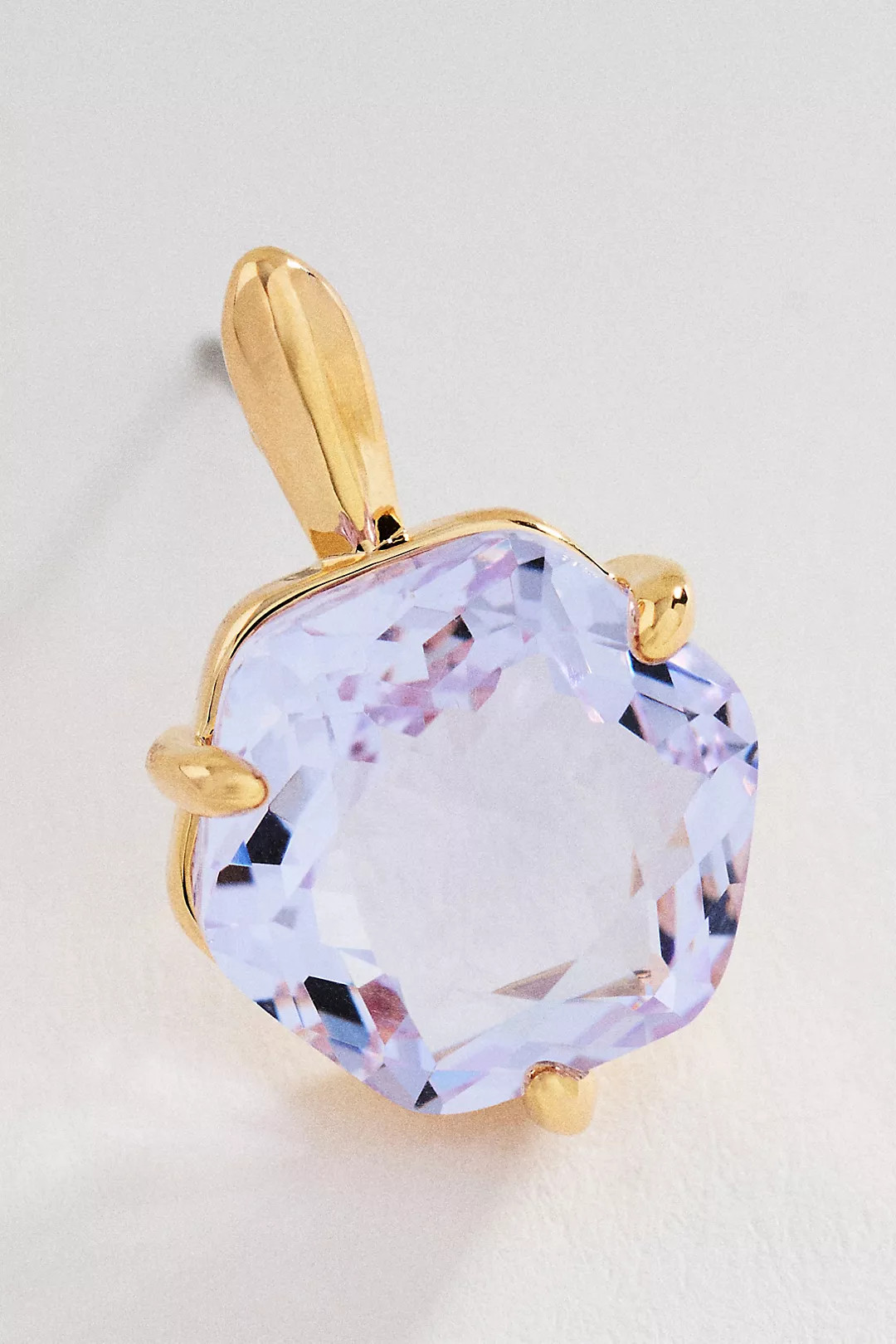 Hexagon Stone Post Earrings | Anthropologie (US)