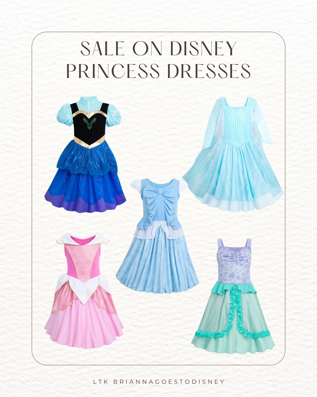 Easter sale!! 🐣 Disney Princess dresses on sale for a limited time at the Disney store 

Disney vacation outfit | spring dress for kids | aurora Disney story play dress for kids - sleeping beauty | Cinderella costume for kids | Elsa dress - frozen | rapunzel dress - tangled | Disney movie | dress up | Ariel - the little mermaid costume | Anna - frozen costume | play clothes 

#LTKFamily #LTKKids