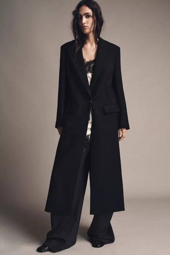 100% WOOL COAT LIMITED EDITION | Zara US