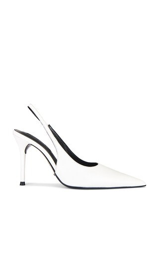 Tony Bianco Ivy Slingback Pump in White. - size 9.5 | Revolve Clothing (Global)