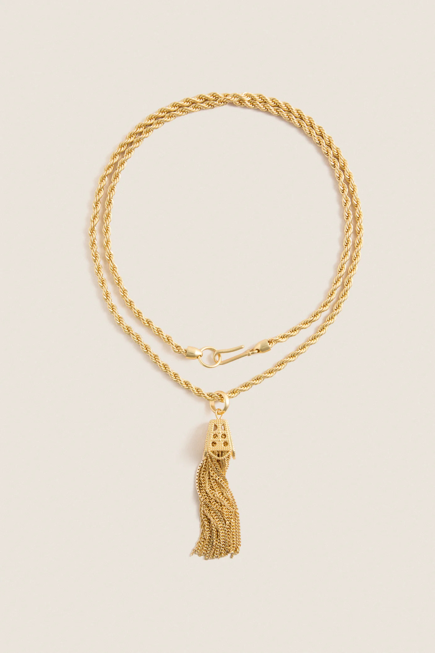 Gold Tassel Necklace | Tuckernuck (US)