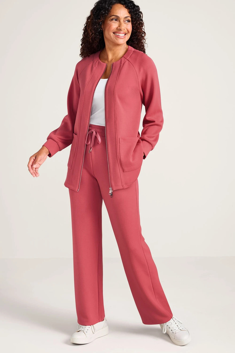 Skyline Full Zip Knit Jacket | Soft Surroundings