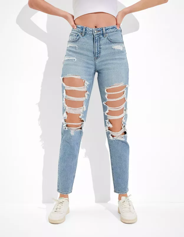 Ae store ripped jeans