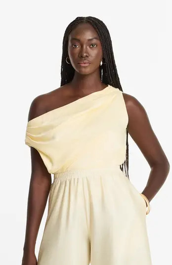 Alba Off-Shoulder Top Winter Blanc Fsc® Certified Viscose | Nordstrom