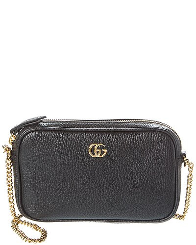 GG Marmont Super Mini Leather Camera Bag | Gilt & Gilt City