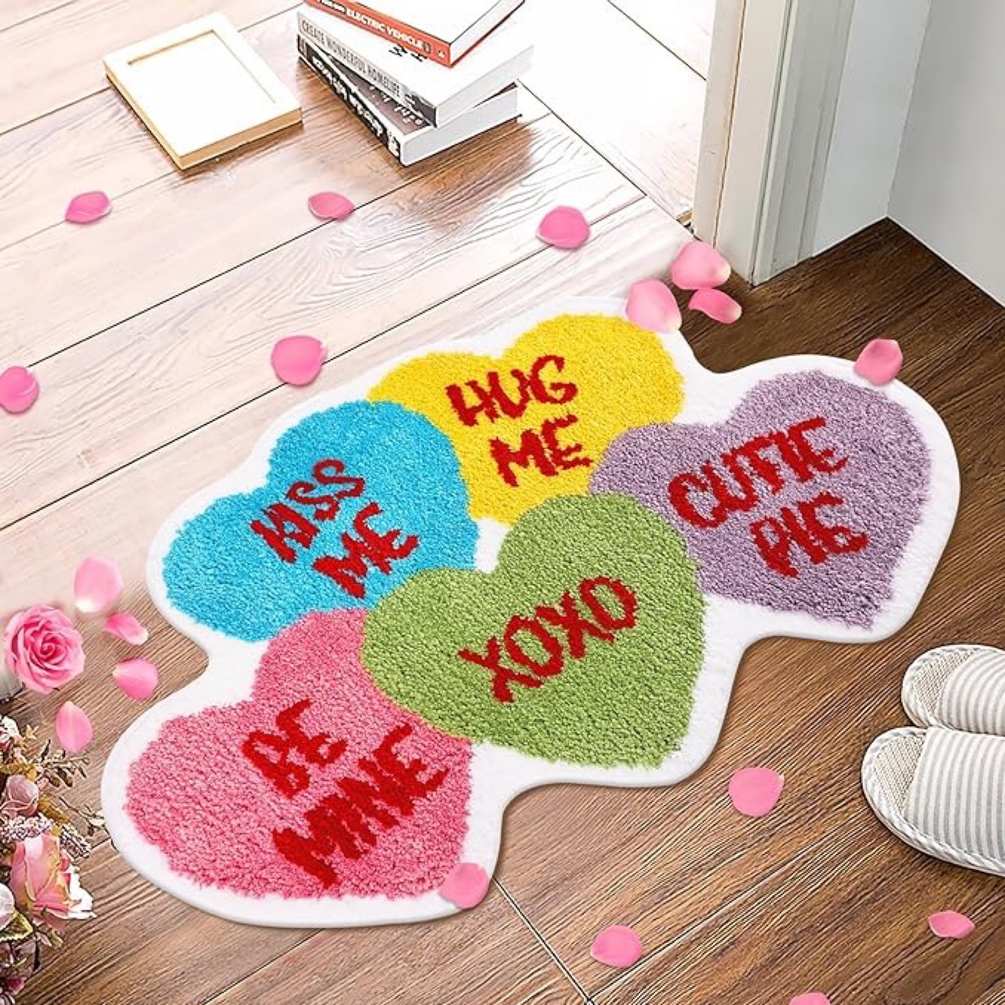 Valentine’s day bath mat, hearts rug, Amazon finds 

#LTKhome #LTKSeasonal #LTKHoliday