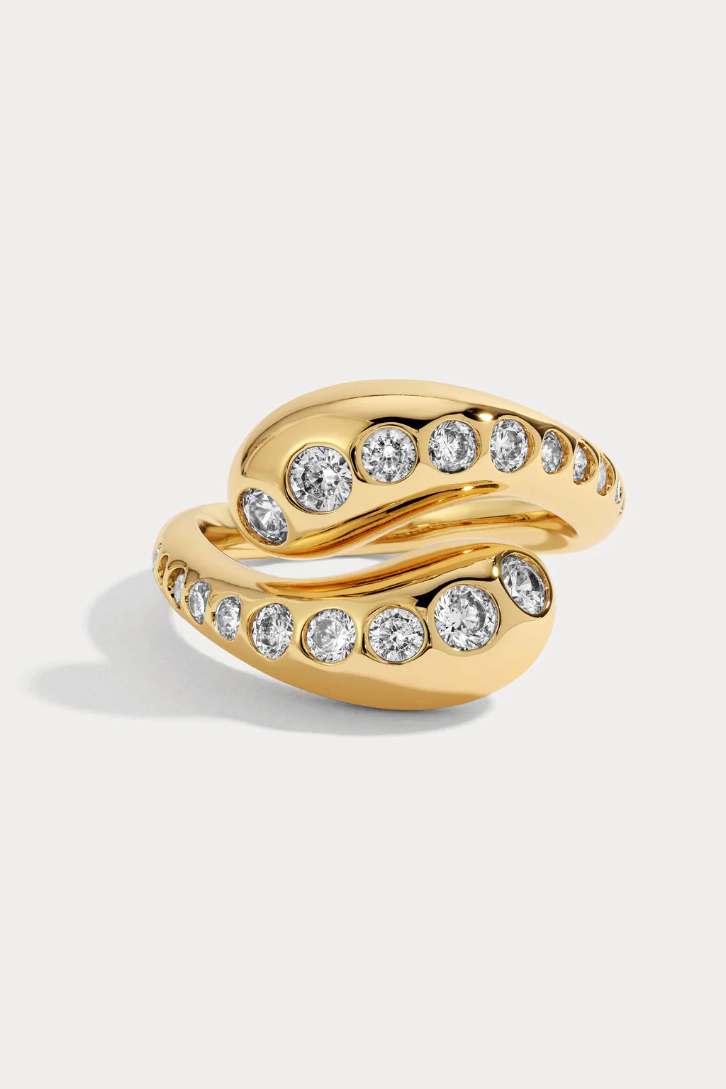 White Cz Adeline Ring | Lili Claspe