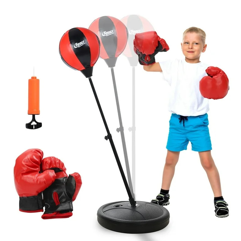 JoyStone Punching Bag with Boxing Gloves Boxing Bag for Kids Boxing Toy with Adjustable Stand for... | Walmart (US)