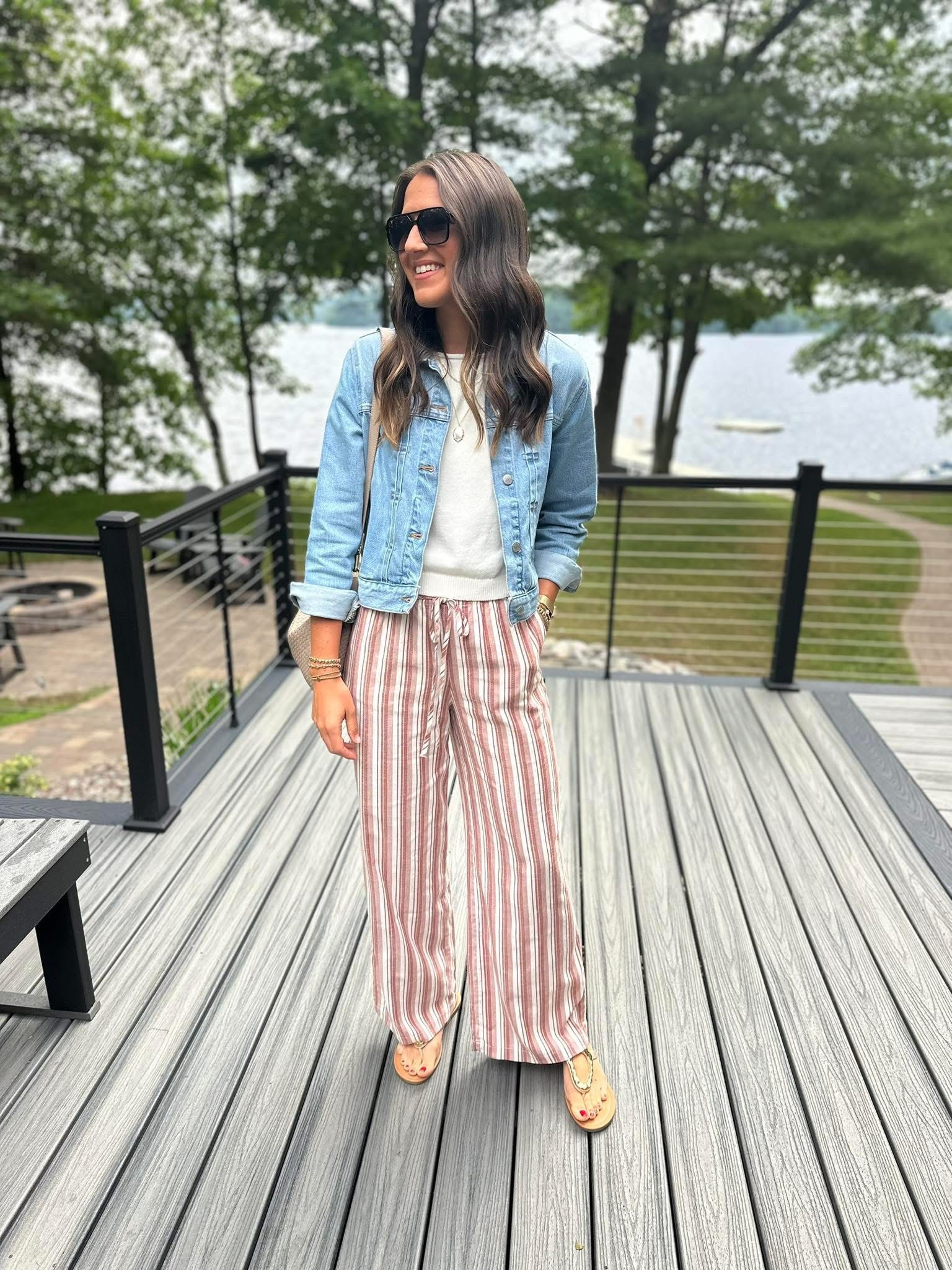 They finally restocked these pants!!! Wearing a small in everything. 