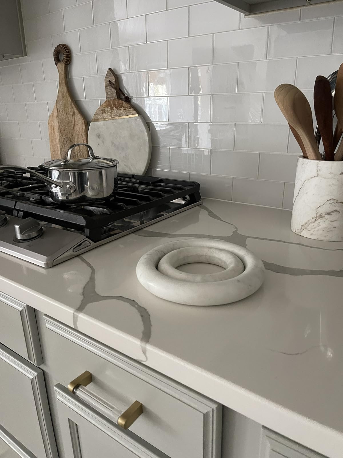 Folkulture Wooden Spoons for Cooking Set for Kitchen, Non Stick Cookware Tools or Utensils Includ... | Amazon (US)