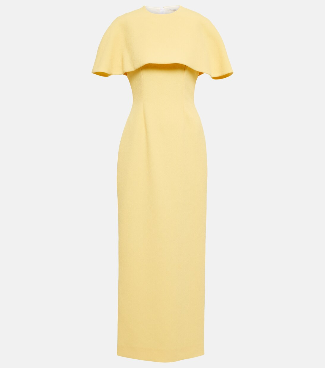 Elham cape cr\u00eape midi dress | Mytheresa (UK)
