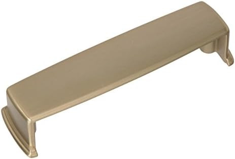 Amerock Kane 3-3/4 in (96 mm) Center-to-Center Golden Champagne Cabinet Cup Pull - 5 Pack | Amazon (US)