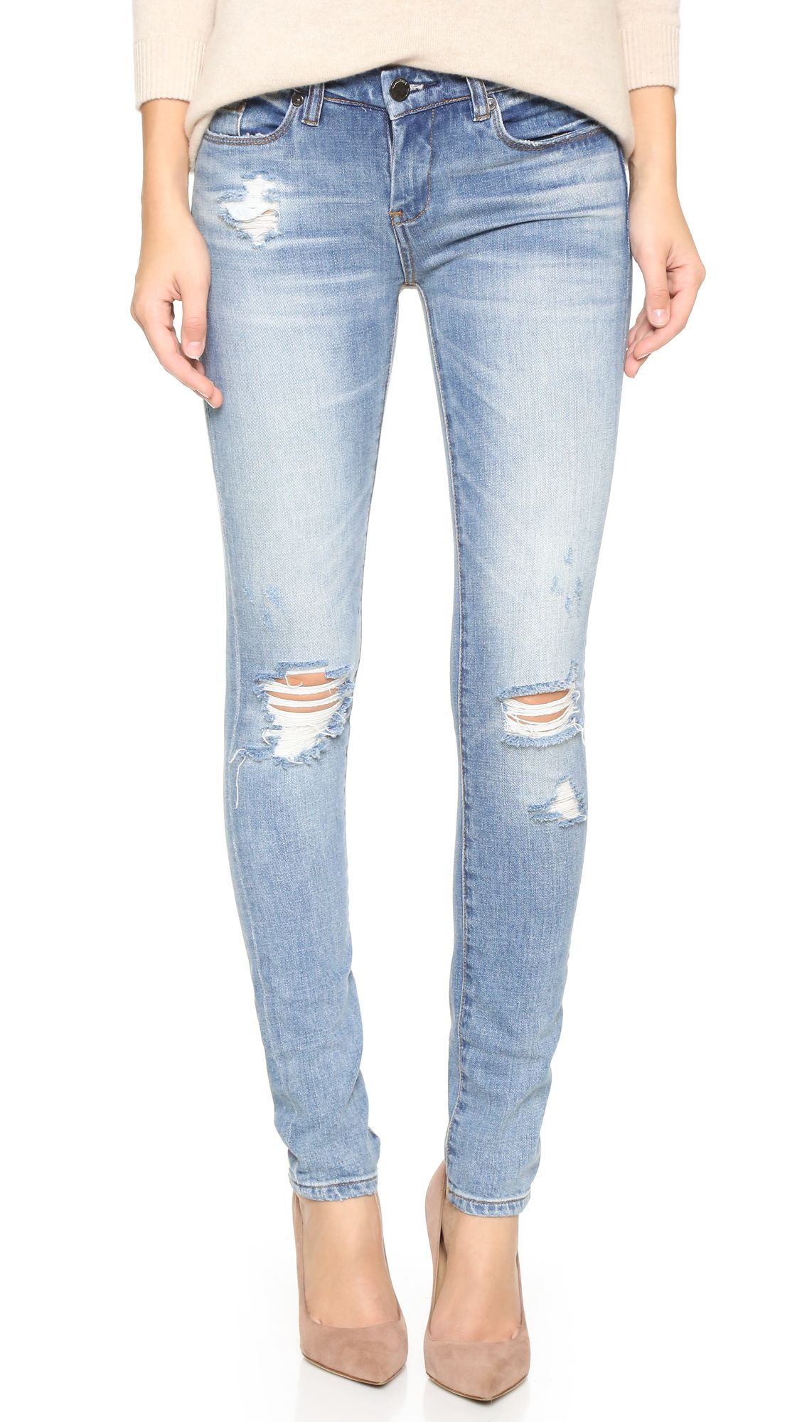 Ripped Skinny Jeans | Shopbop