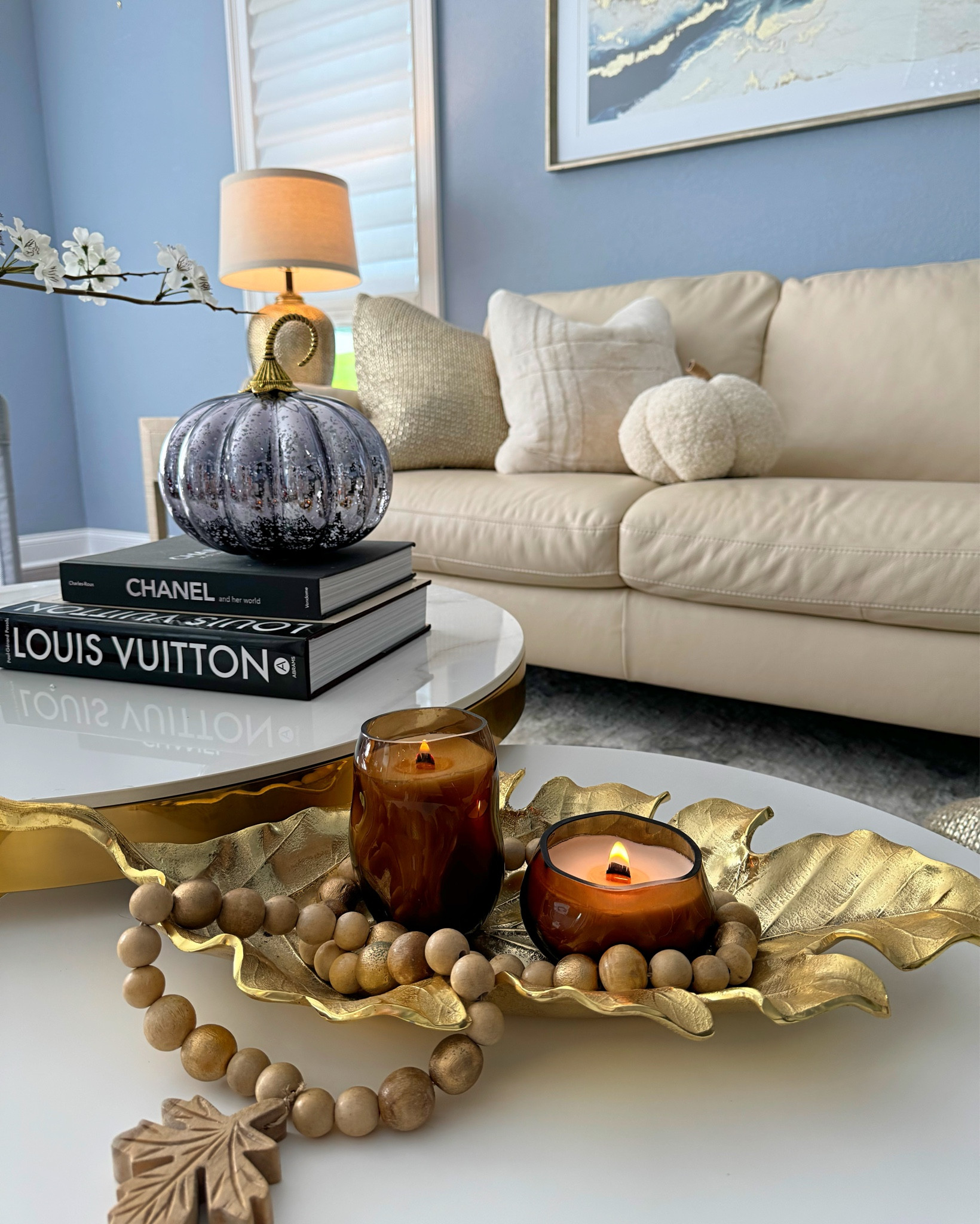 Fall decor in full swing!🍂🍁

Today I purchased these wooden wick wavy asymmetric jar candles from Target and they are delightful! They make a “popping fire” sound and smell so yummy. I chose the Pumpkin Bourbon scent and love the color of the glass! 

I linked the candles, plus other fall decor that I use in my home below!🎃

#LTKSeasonal #LTKHome #LTKFindsUnder50