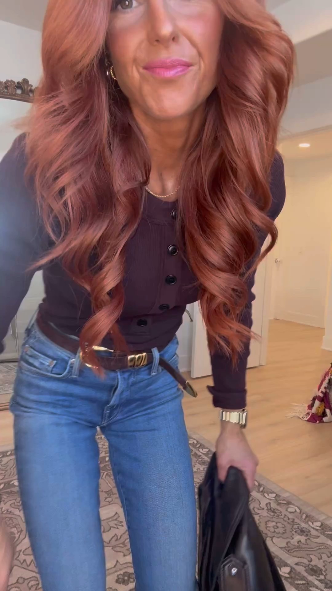 The good butt jeans you NEED! They are so flattering. Mother denim is my go to. I am wearing a 24 and wish I would have sized down. 

My citizens of humanity long sleeve is such a great basic I have in a few colors

24 in denim
Xs in shirt

#LTKootd #LTKmomlife #LTKGiftGuide


#LTKgrwm #LTKU #LTKdayinmylife