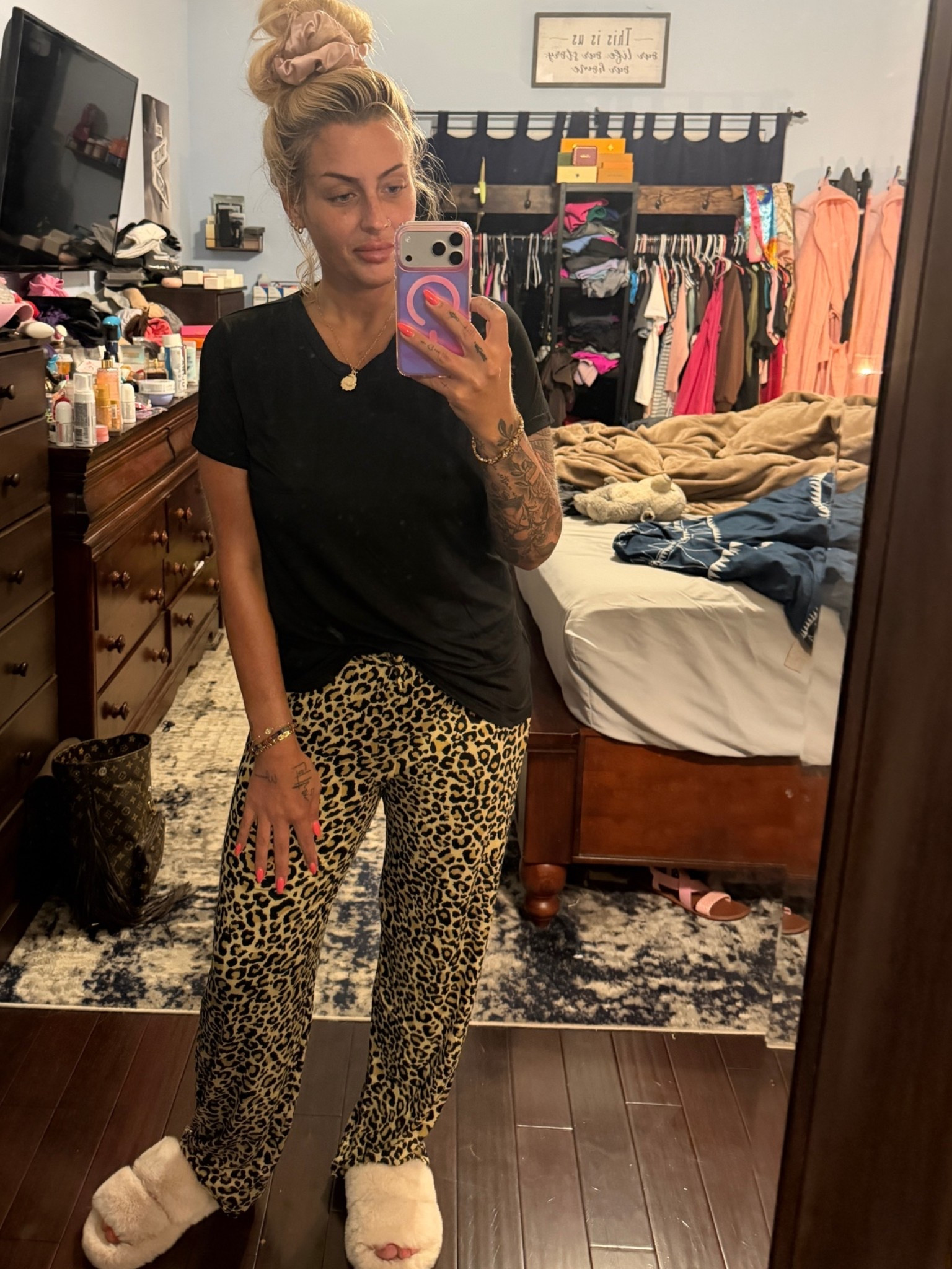 Pj chronicles on a rainy day to clean and repack

#LTKmomlife