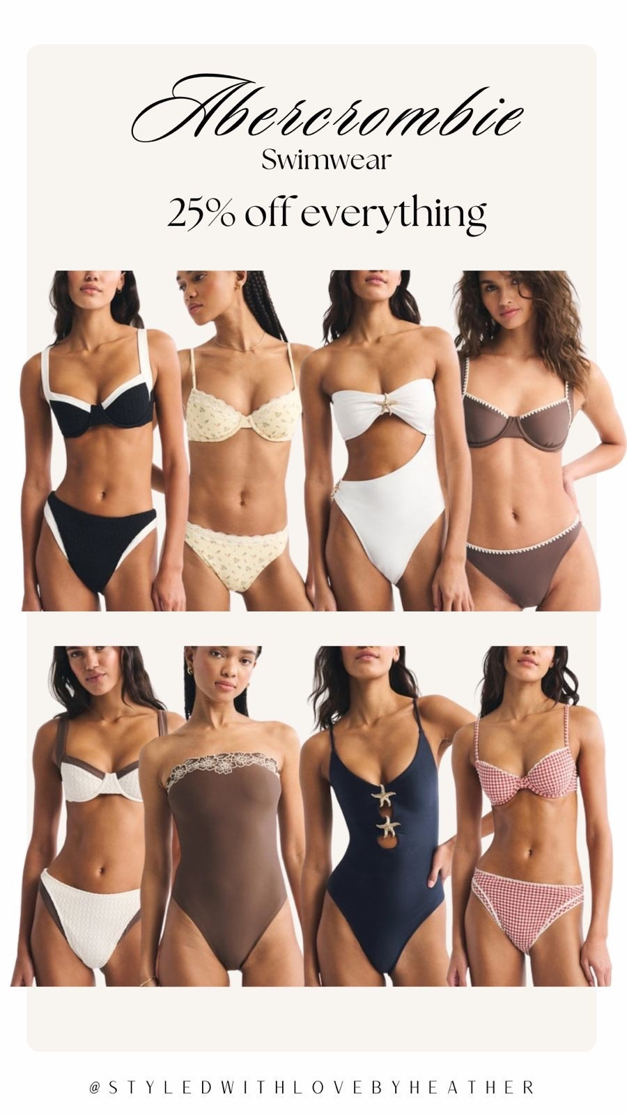 LTK Spring Sale
@abercrombie 
25% off sitewide (excludes clearance)
with code AFLTK

#LTKSpringSale