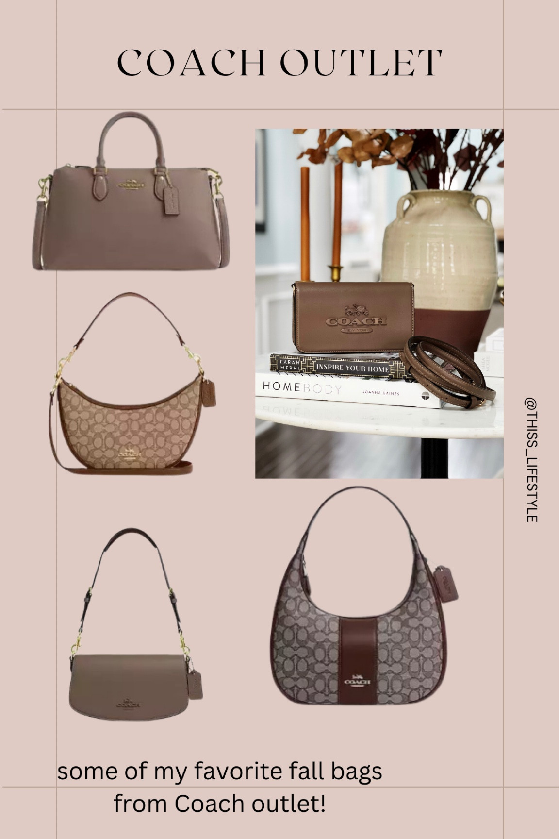 My favorite brown fall bags from the Coach outlet.

#LTKNYFW #LTKItBag #LTKSaleAlert