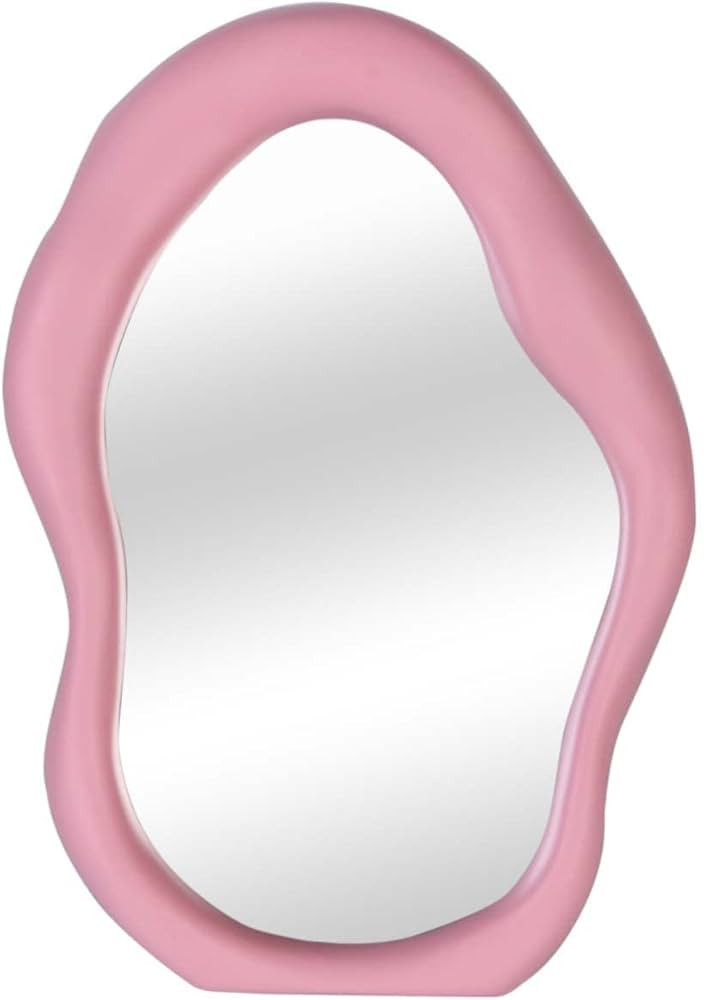 Simmer Stone Polymorph Pattern Irregular Makeup Mirror Tabletop Vanity Mirror Cosmetic Desktop Mi... | Amazon (US)