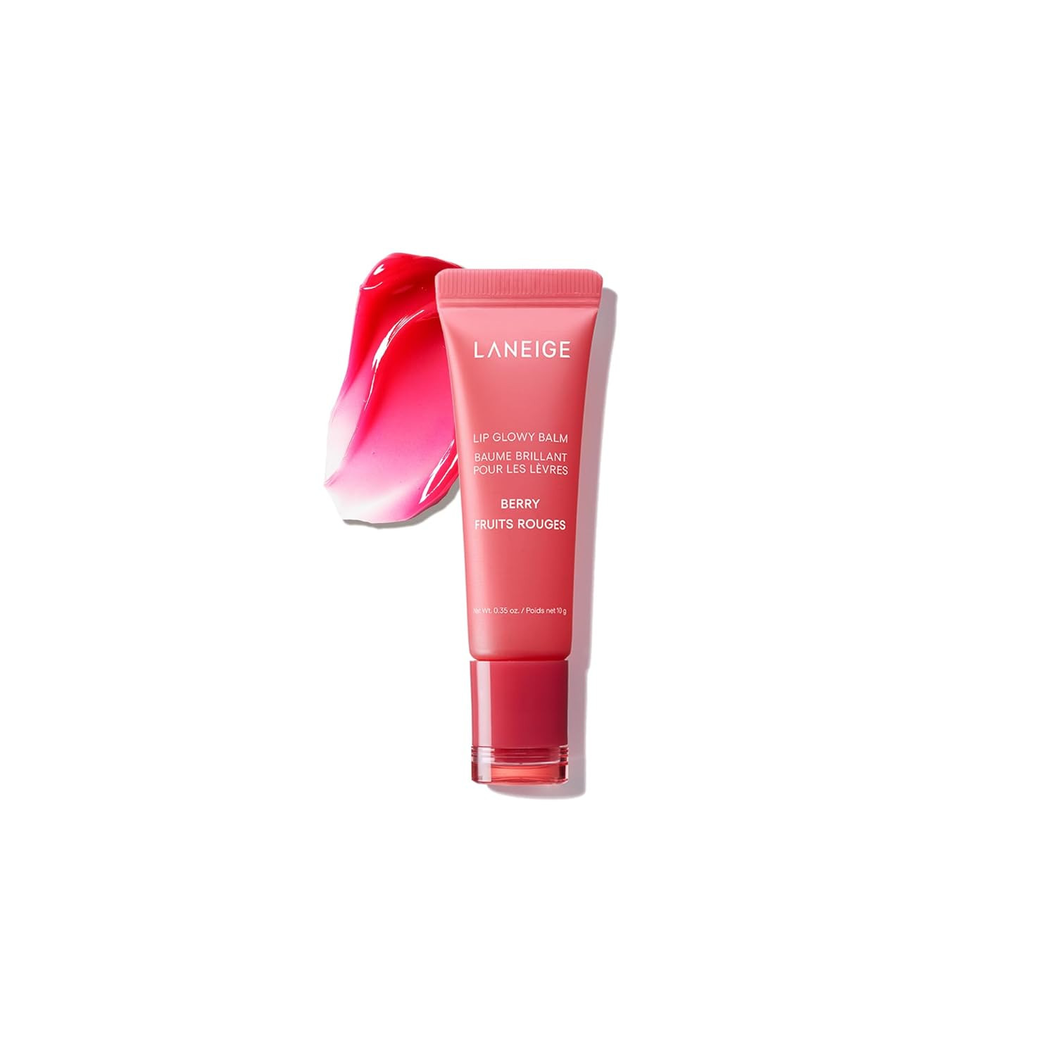 LANEIGE Lip Glowy Balm: Sheer Tinted Lip Moisturizer with Shea Butter, for Hydrating Shine & Soft... | Amazon (US)