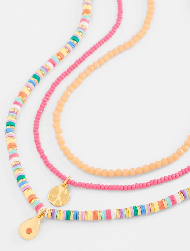 Beaded Layer Necklace | Talbots
