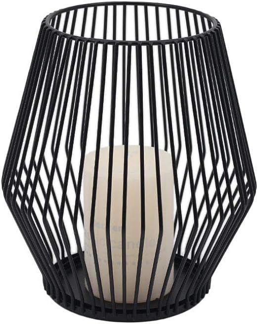 Black Metal Wire Tea Light Candle Holder for Indoor Outdoor,Events,Parties and Wedding Decoration... | Amazon (US)