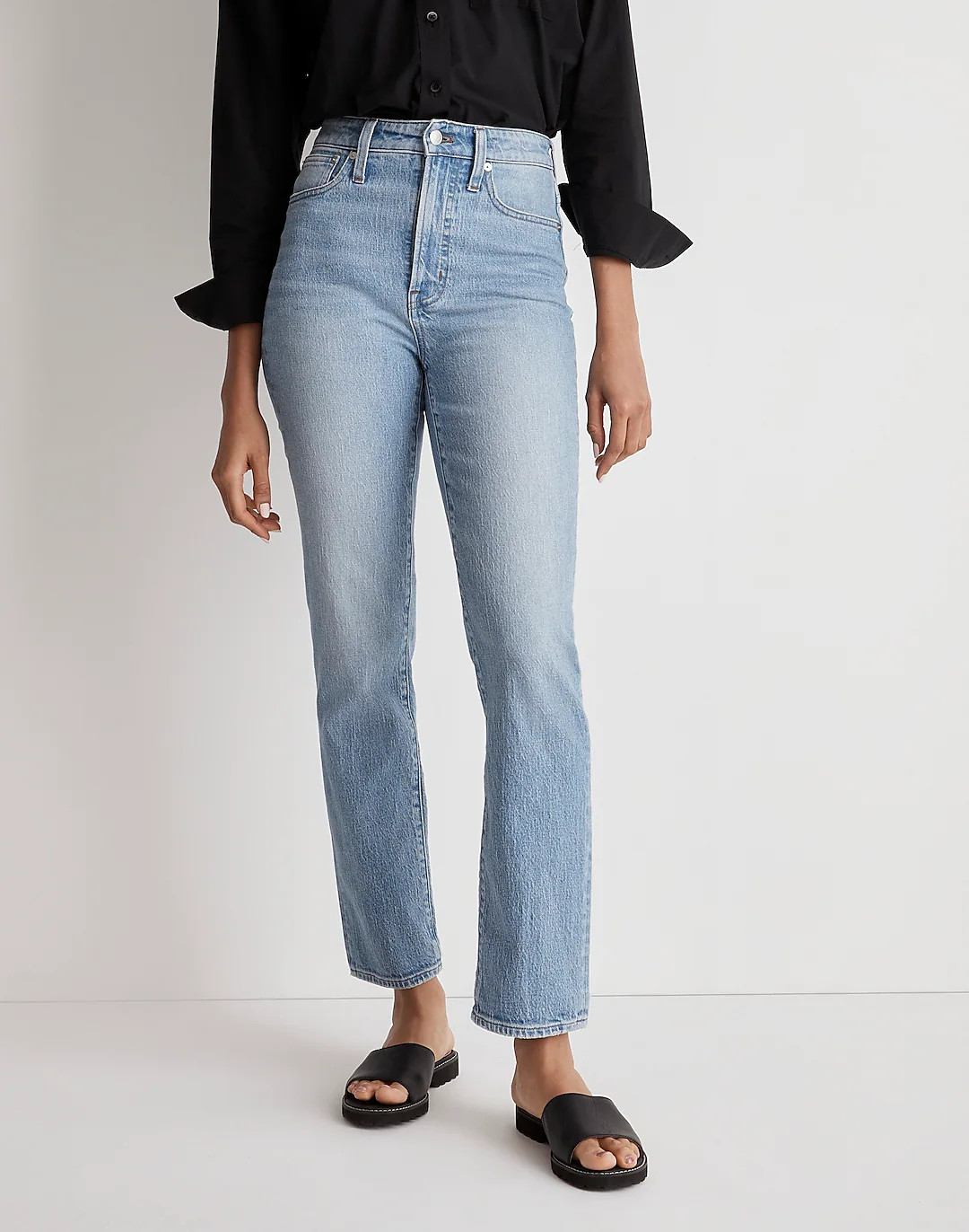 The Perfect Vintage Straight Jean in Ferman Wash | Madewell