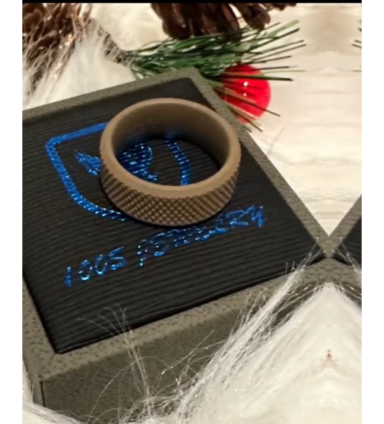 Unisex titanium carbide wedding band.

#LTKMens #LTKWedding