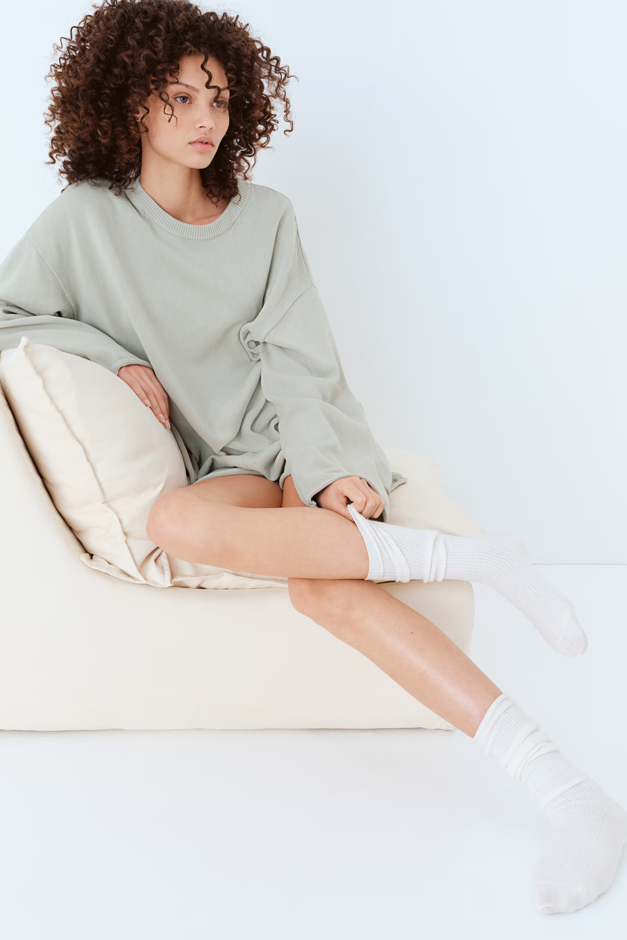 Roll-edge Sweater | H&M (US + CA)