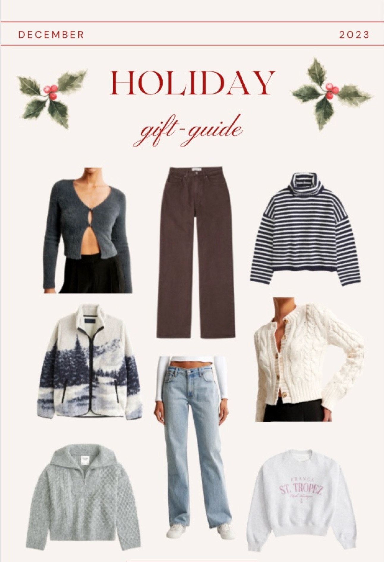 Shop our Abercrombie and Fitch Holiday gift guide!! Use Code SUITEAF for an additional 15% off which is stackable on the other sales going on as well!!

#LTKHoliday #LTKSeasonal #LTKGiftGuide