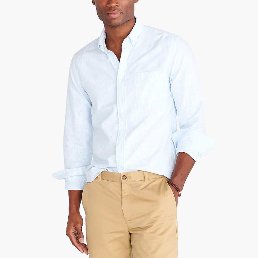 Tall Flex oxford casual shirt | J.Crew Factory