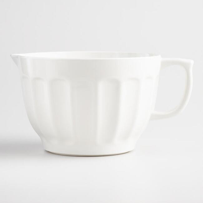 White Melamine Batter Bowl | World Market