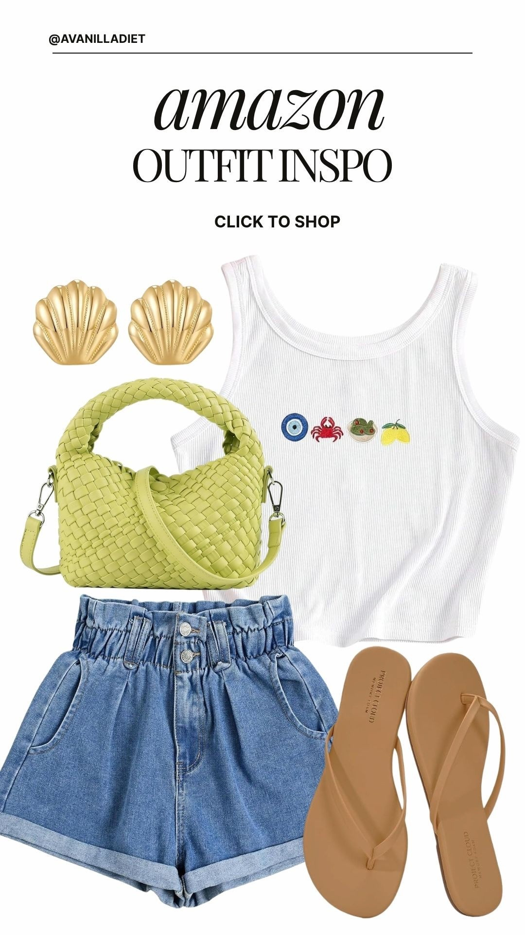 Outfit inspo! Obsessed with this casual look for spring and summer! 🍋

Spring, summer, tank, bag, flip flops, casual outfit, spring outfit, summer outfitt

#LTKootd #LTKSeasonal #LTKgrwm