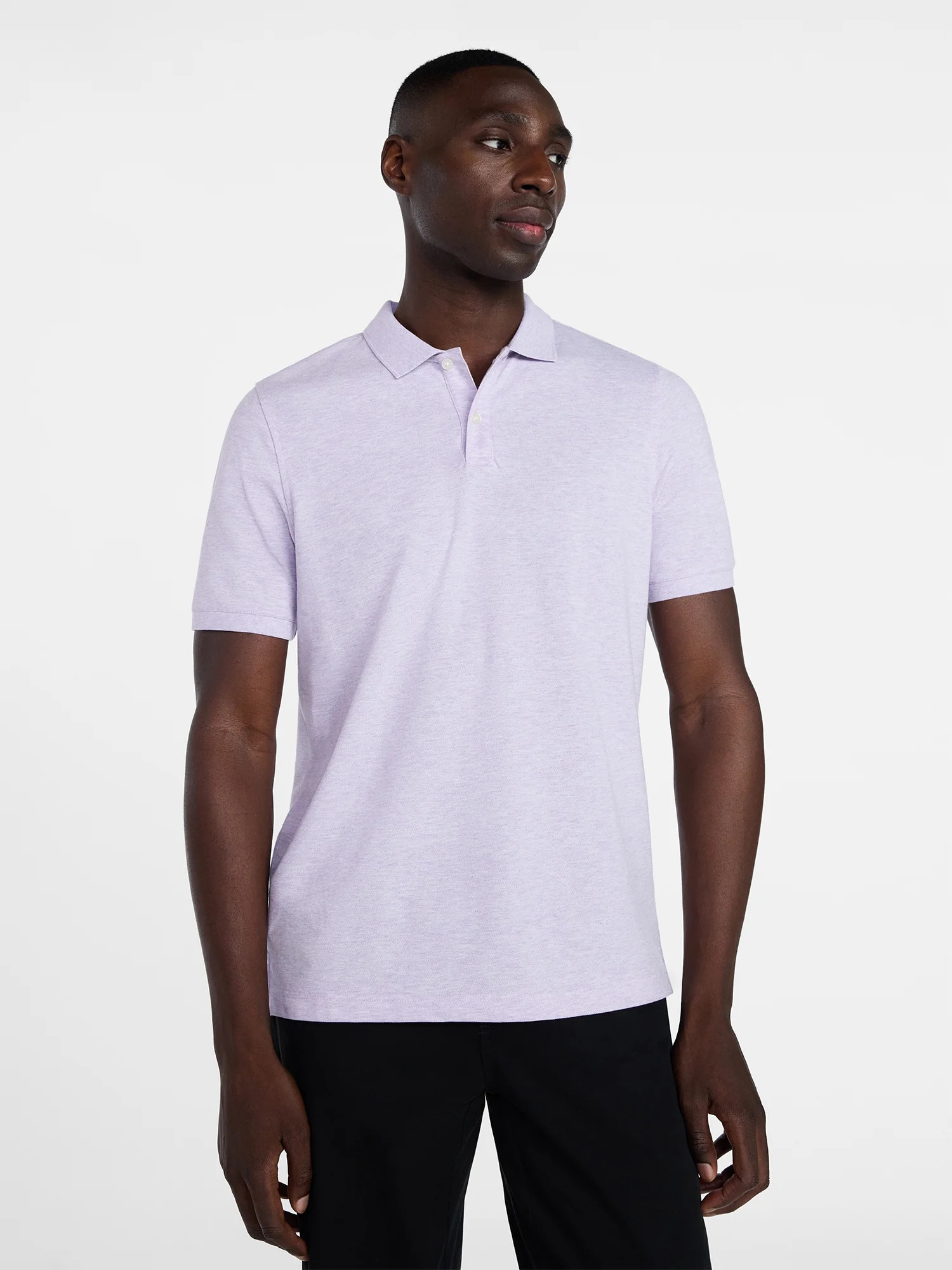 George Men's and Big and Tall Men's Pique Polo with Short Sleeves, Sizes XS-5XL, LT-3XLT | Walmart (US)