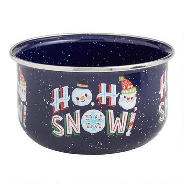 Festive Fun Enamel Bowl | World Market