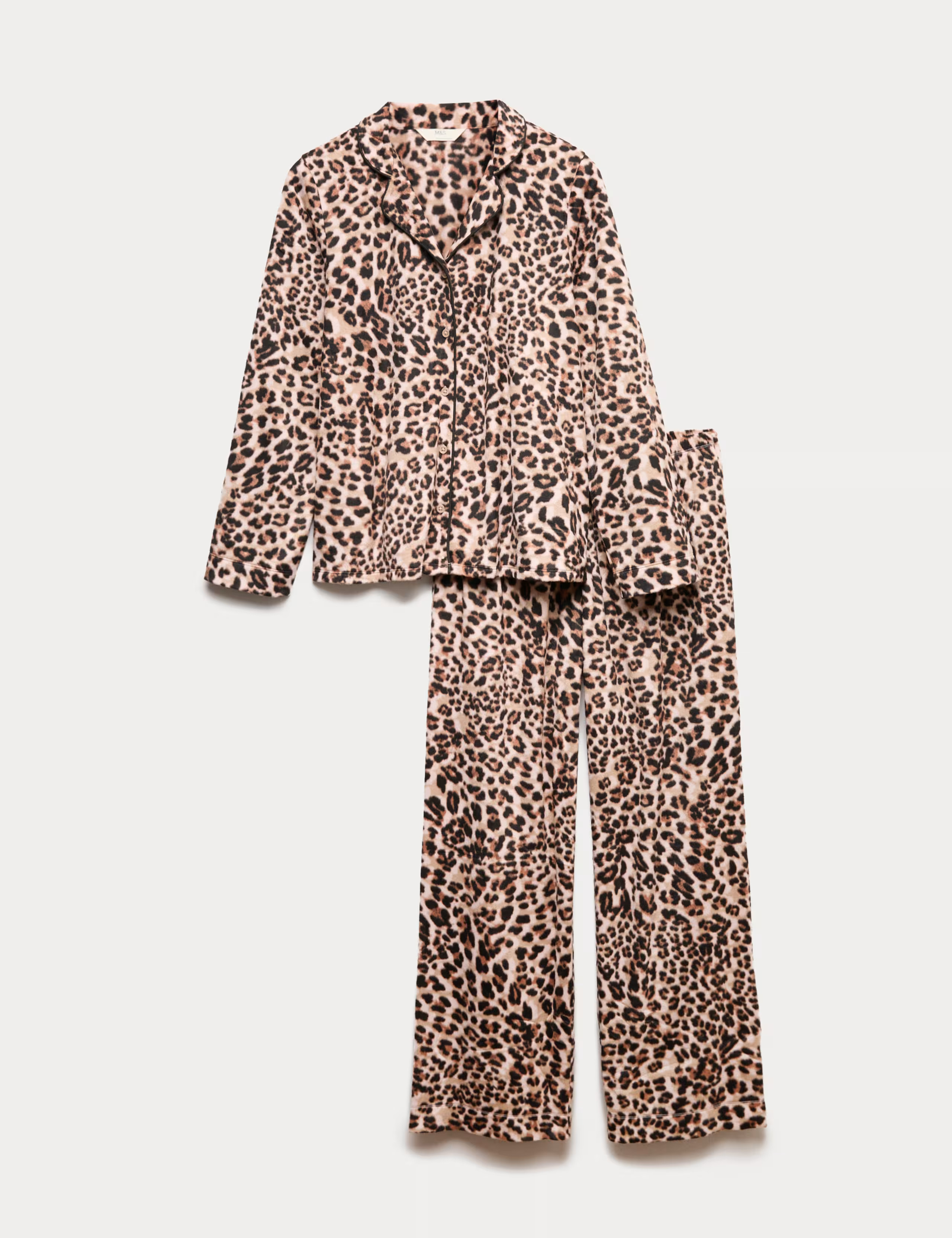 Printed Fleece Pyjama Set | Marks & Spencer (UK)