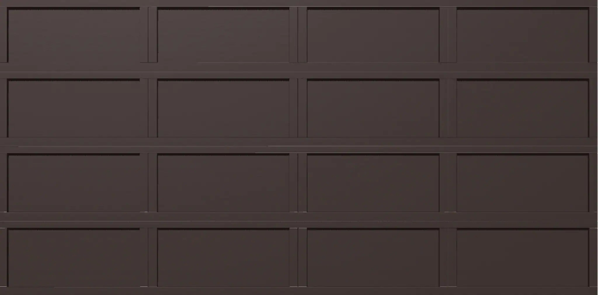 Wayne Dalton Classic Steel Model 9405 16-ft x 8-ft 10 R-Value Insulated Brown Double Garage Door one_size | WD9405WSBR168 | Lowe's