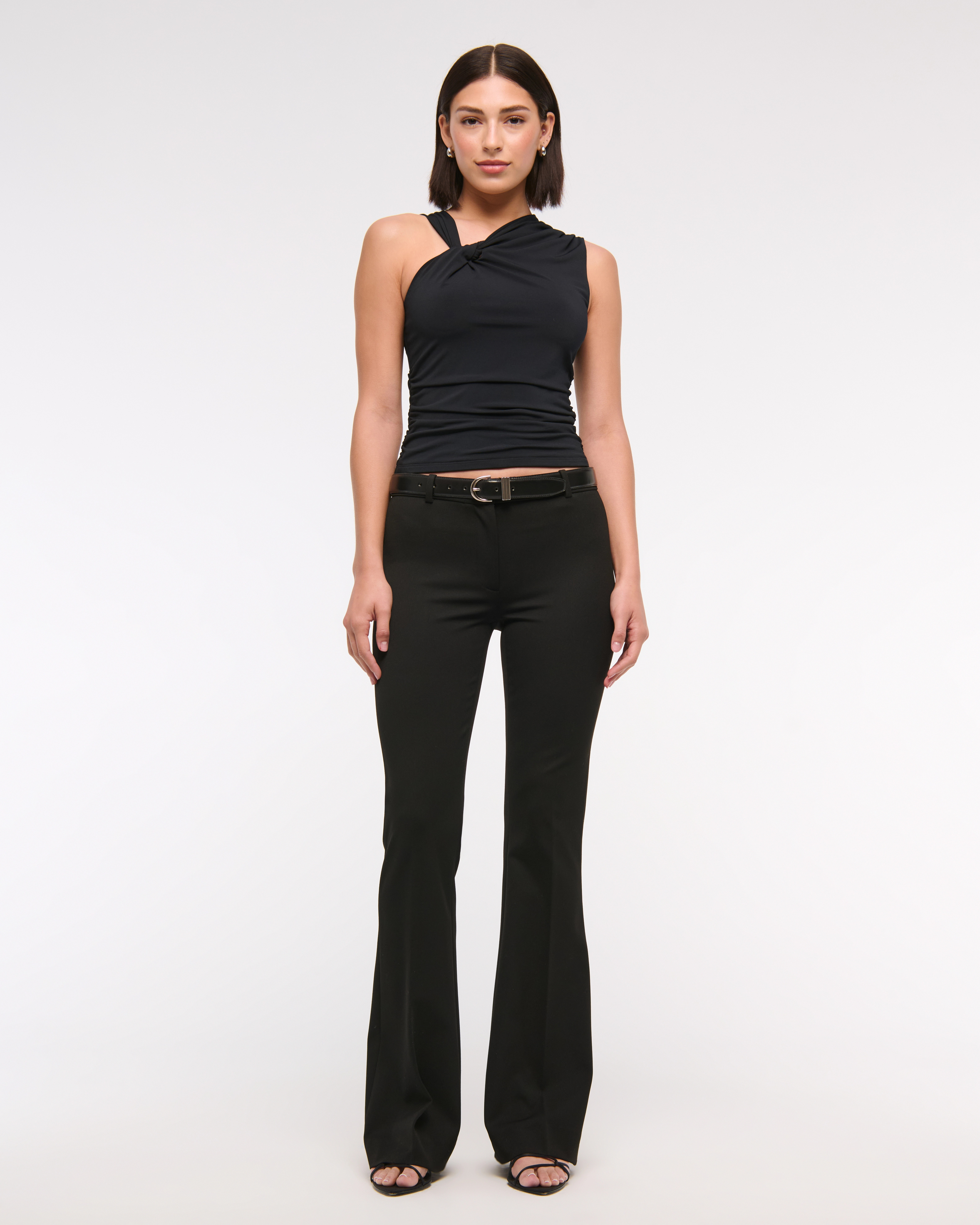 Low Rise Stretch Slim Boot Pant | Abercrombie & Fitch (US)