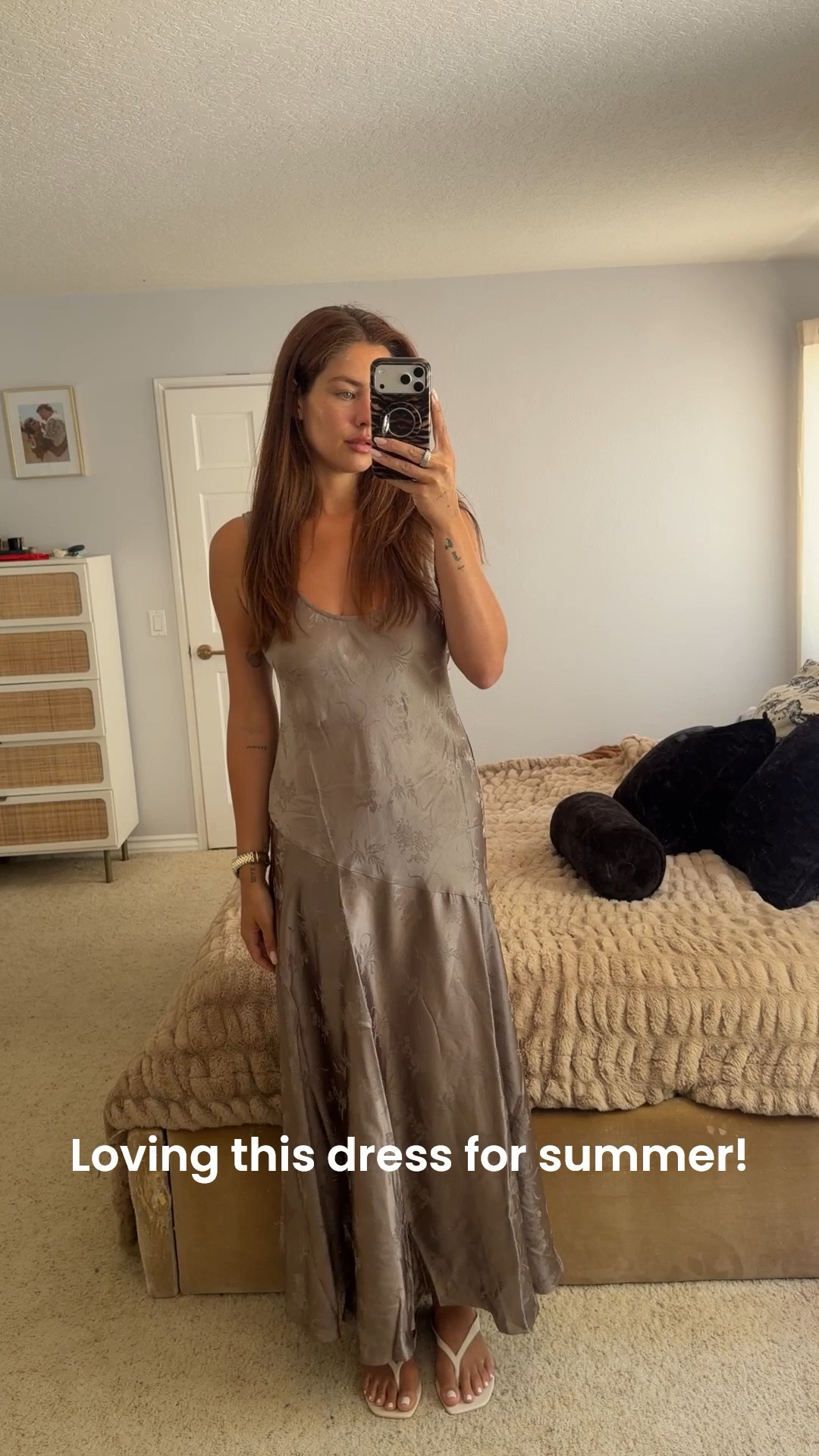 Loving this silk slip dress for summer!

#LTKmomlife #LTKootd #LTKgrwm