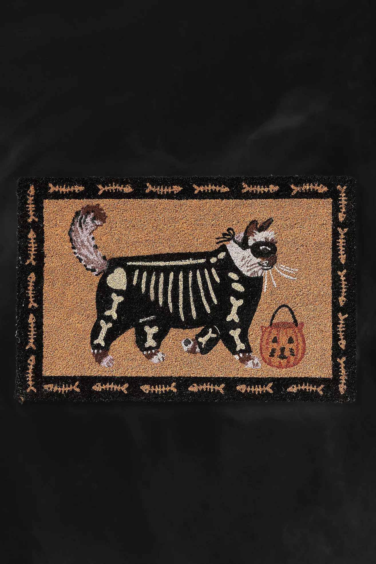 Costume Cat Coir Doormat | Anthropologie (US)