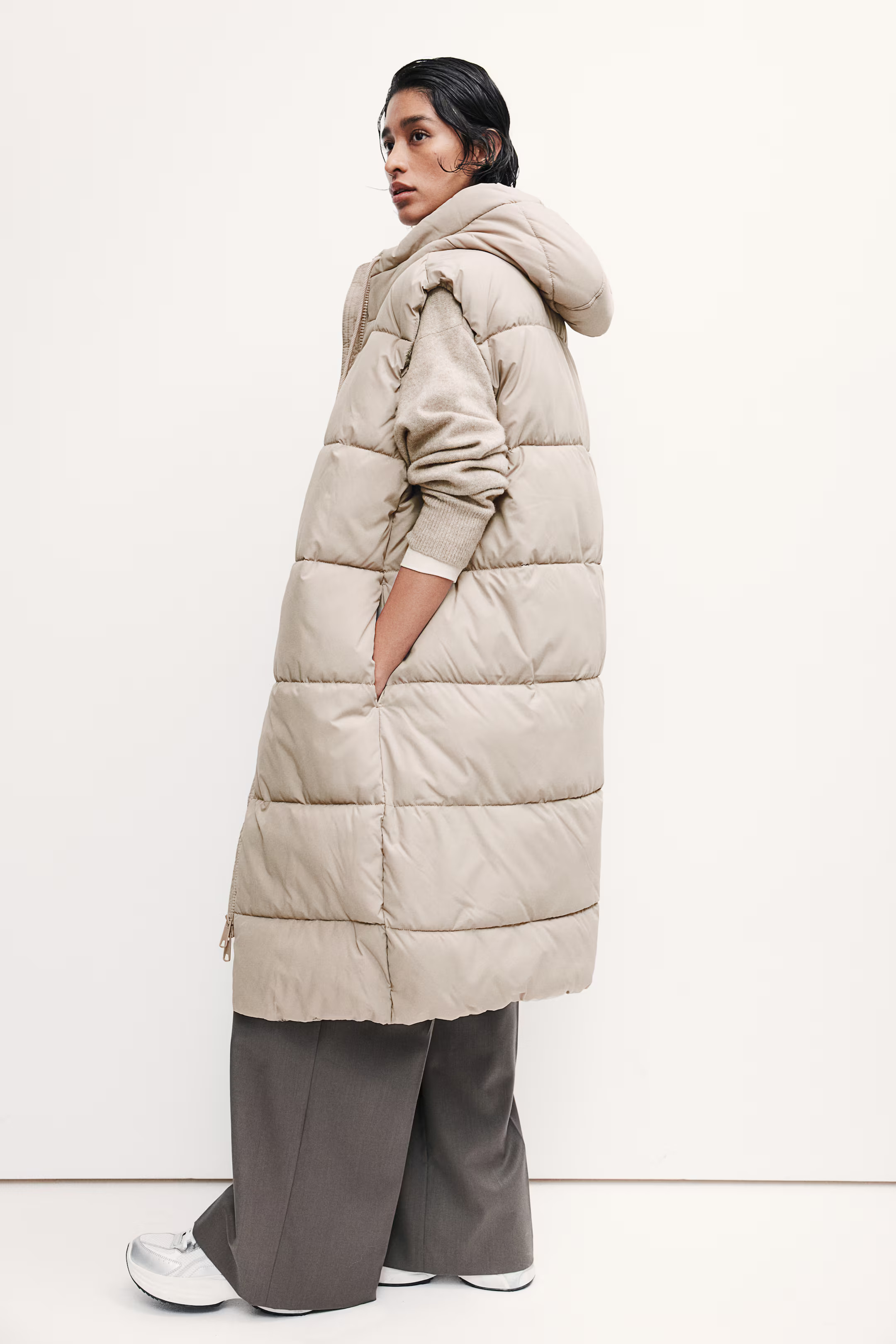 Hooded Puffer Vest | H&M (US + CA)