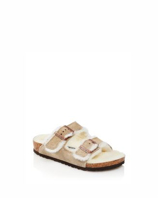 Birkenstock Unisex Arizona Shearling Sandals - Toddler, Little Kid  | Bloomingdale's Kids | Bloomingdale's (US)