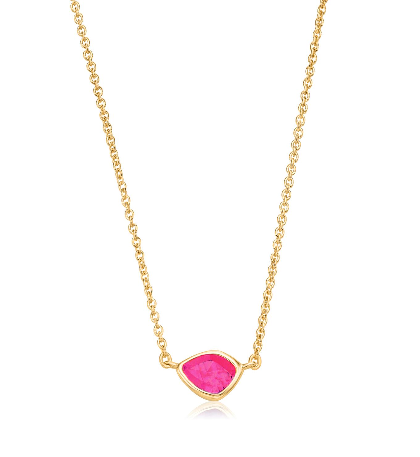 Siren Mini Nugget Necklace Adjustable 46cm/18' | Monica Vinader (Global)