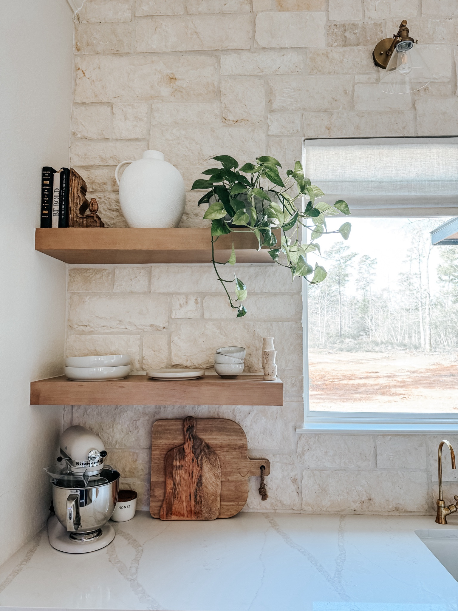 Shelving decor finds! A mix of high end and affordable! Giving that cozy warm and earthy feel! Linked alternatives for you in case some are sold out 🤍

#LTKstyletip #LTKU #LTKhome