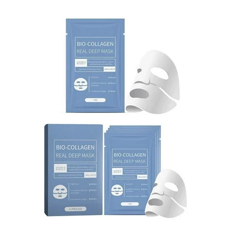 Sungboon Anti Wrinkle Mask Sungboon Collagen Mask Sungboon Deep Collagen Anti Wrinkle Lifting Mask Sungboon Face Mask (4PC) | Walmart (US)