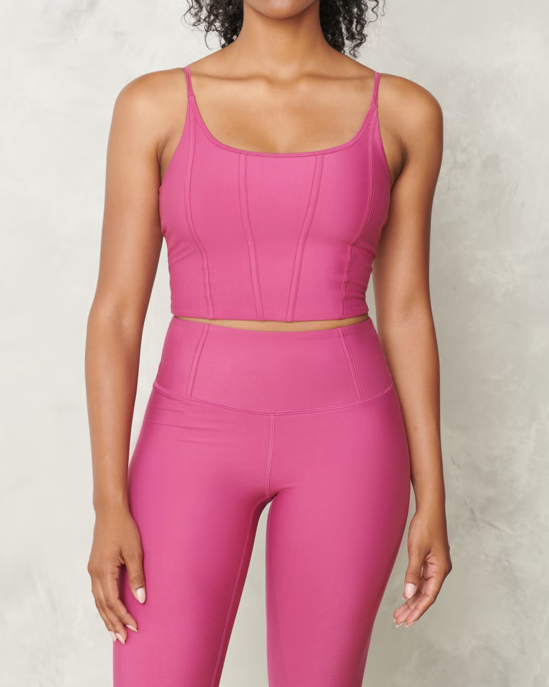 YPB sculptLUX Slim Scoopneck Cami | Abercrombie & Fitch (US)